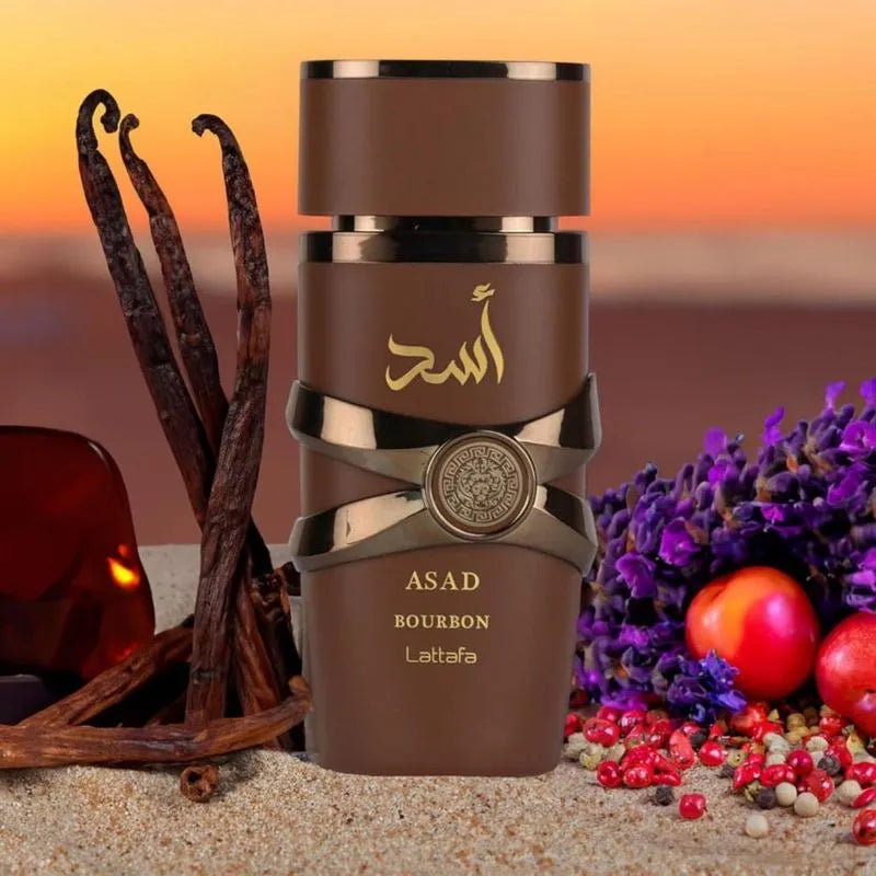 Asad Bourbon Lattafa Eau de Parfum - Perfume Masculino