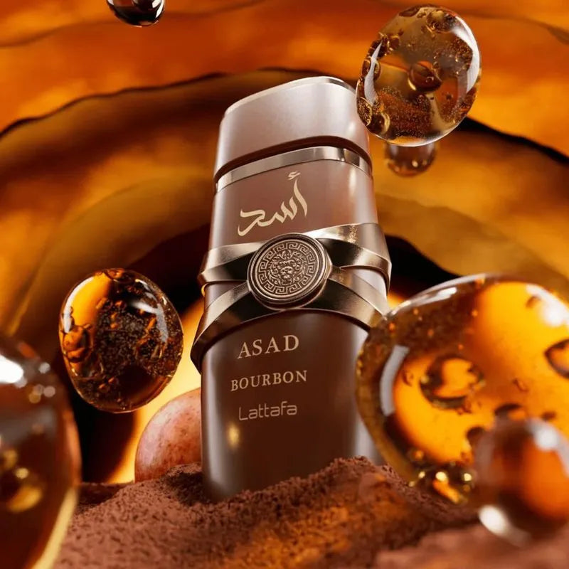 Asad Bourbon Lattafa Eau de Parfum - Perfume Masculino