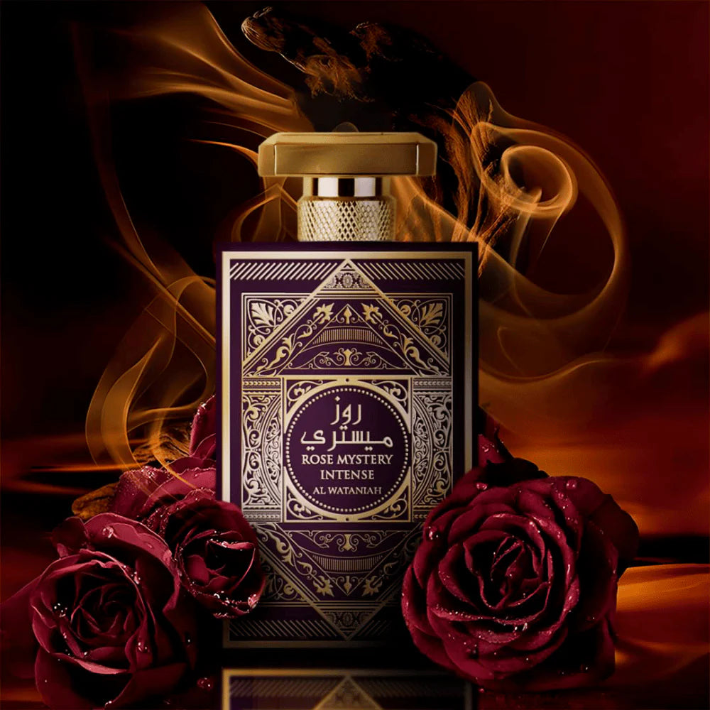 Oud Mystery Intense Al Wataniah: fragrância árabe intensa e luxuosa. Unissex, marcante e sofisticada. Exclusivo na Bravanni.