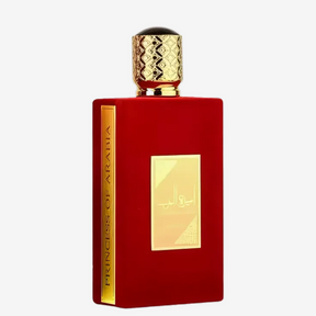 Ameerat Al Arab Lattafa perfume árabe feminino intenso e luxuoso, com notas florais, doces e amadeiradas. Sofisticação e presença marcante.