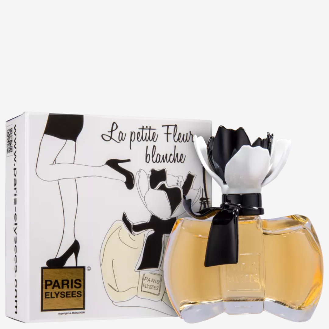 La Petite Fleur Blanche Paris Elysees: perfume feminino floral e frutado, delicado e elegante. Ideal para o dia a dia e ocasiões românticas