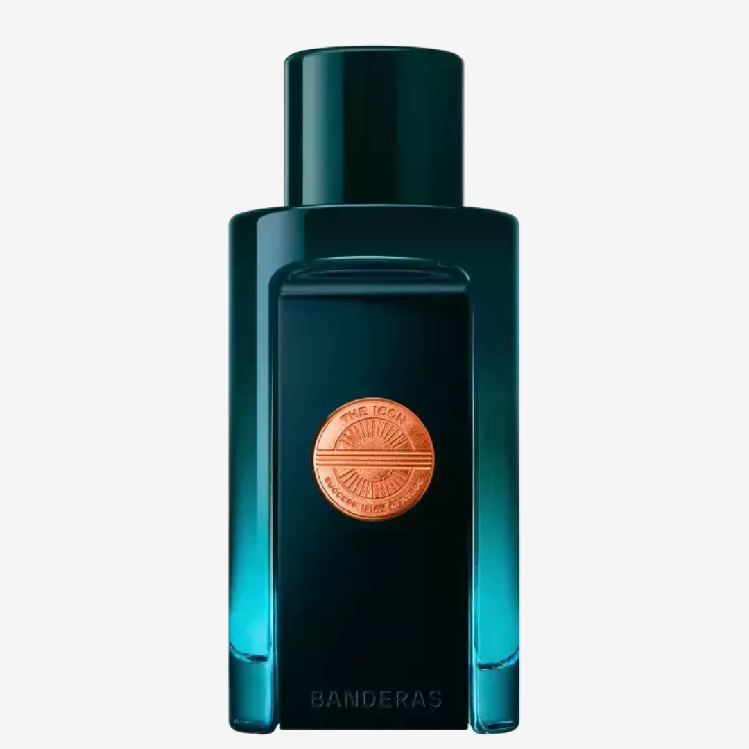 Perfume Masculino The Icon Attitude Antônio Banderas fragrância masculina elegante e magnética. Notas amadeiradas e frescas com alta fixação. Compre na Bravanni.