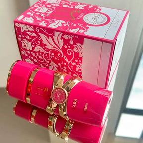 Perfume Árabe Feminino Yara Candy Lattafa fragrância feminina doce, envolvente e irresistível. Original, lacrado e com envio rápido na Bravanni.