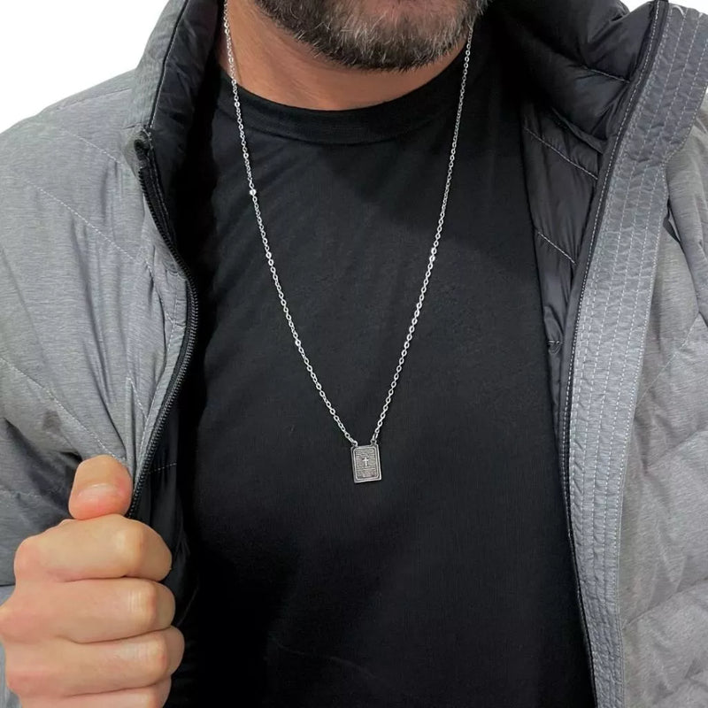 Colar Masculino Prata, Colar Masculino Ouro, Rommanel Colar Masculino, Colar Masculino Vivara, Colar Masculino Crucifixo, Colar Masculino Cruz, Colar Bravanni.